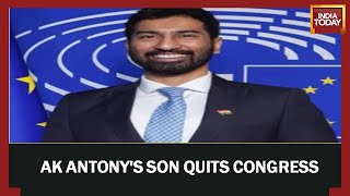 AK Antony's Son Anil Quits Congress Day After Opposing BCC Documentary On PM Modi