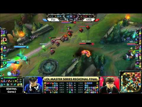 FW vs. MSE - Game 2 - Semi Finals - LMS Regional Qualifiers 2015