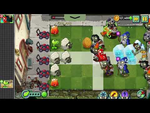 Plants vs Zombies 2 gameplay - Piñata Party - 8th June 2021