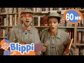 Detective Blippi And Meekah Learn How Important It Is To Read Books Educational Videos For Kids