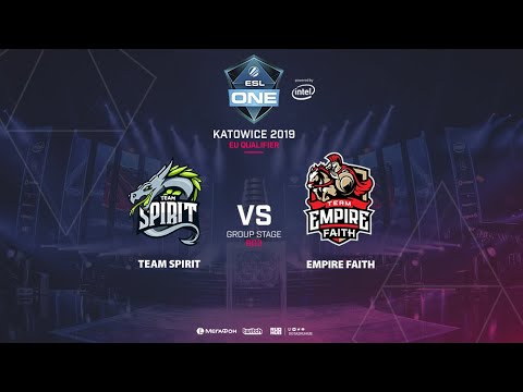 Team Spirit vs Empire Faith, ESL One Katowice, EU Qualifier, bo3, game 3 [Mortalles]