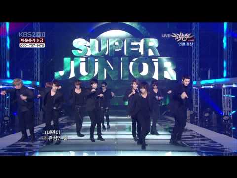 101217 KBS2 Music Bank Super Junior_ Bonamana