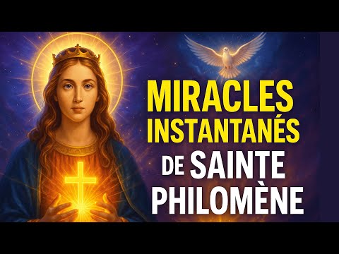 Prière miraculeuse à Sainte Philomène pour le 10 août - Résous les problèmes impossibles