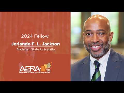 2024 AERA Fellows - Jerlando F. L. Jackson