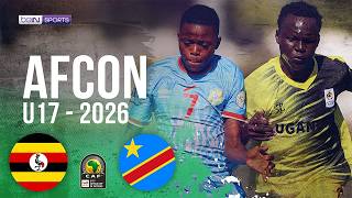 Uganda vs DR Congo | HIGHLIGHTS AFCON U17 2026 | 05/13/2026 | beIN SPORTS USA