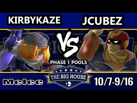 TBH6 SSBM - KirbyKaze (Sheik) Vs. JCubez (Captain Falcon) - Smash Melee Pools
