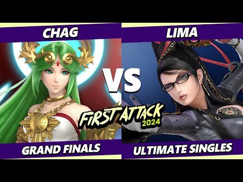 First Attack 2024 GRAND FINALS - Chag (Palutena) Vs. Lima (Bayonetta) Smash Ultimate - SSBU