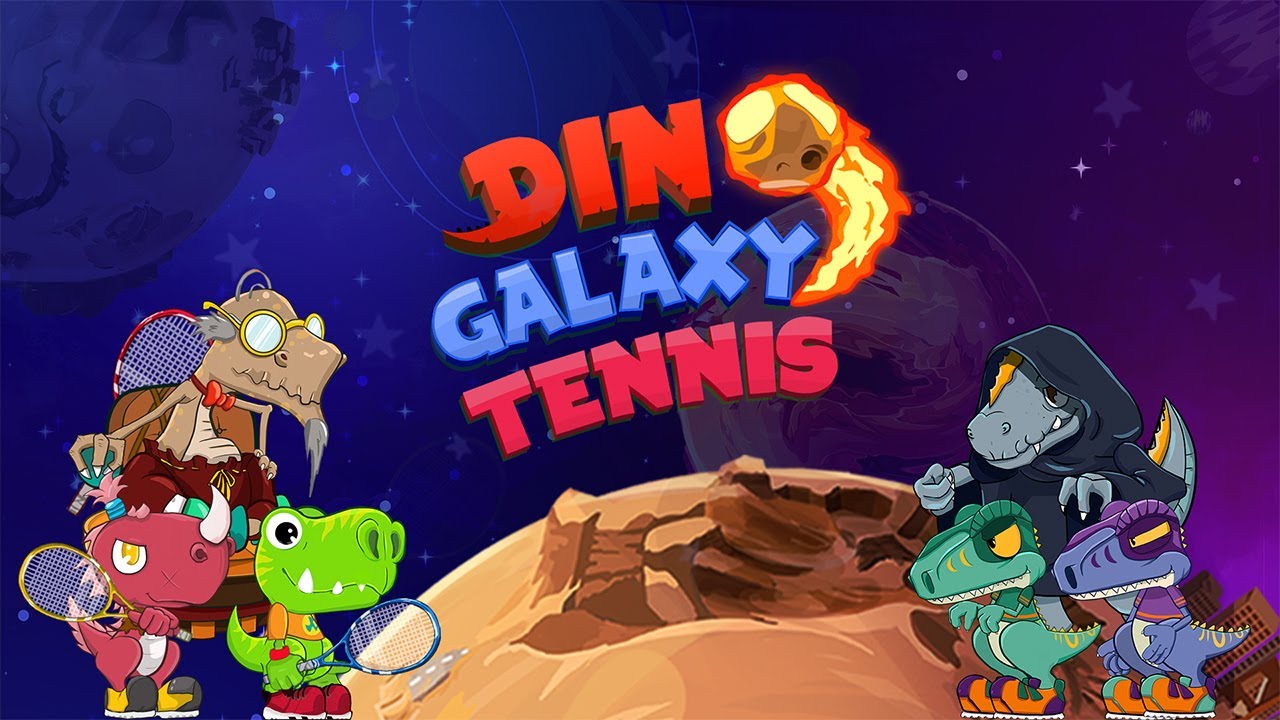 Vídeo de jogabilidade de Dino Galaxy Tennis  Nintendo