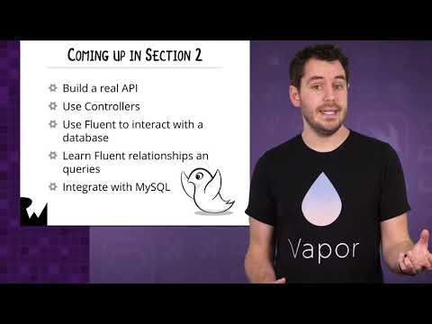 Overview Conclusion Server Side with Vapor 3 using Swift 4 and Xcode 9 raywenderlich com