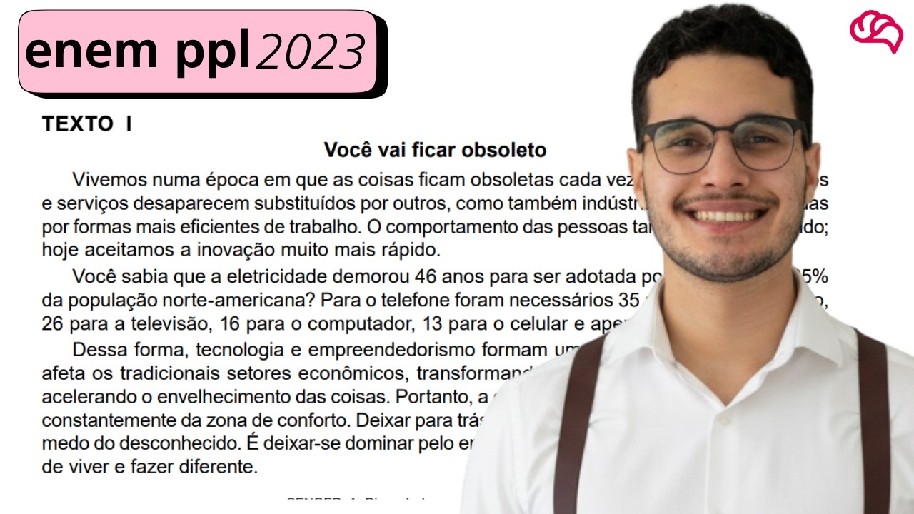 Resolução em Vídeo — Questão 15 ENEM 2023 PPL