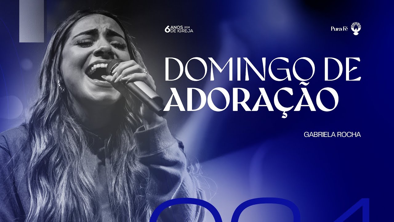 DOMINGO DE ADORAÇÃO - GABRIELA ROCHA 18H