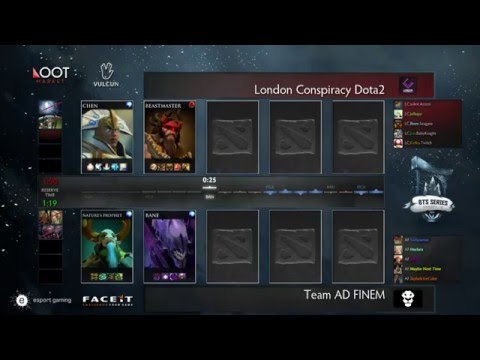 Ad Finem vs London Conspiracy - Game 3 - BTS Europe #2 - Llama