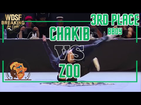 BBOY CHAKIB VS BBOY ZOO | 3RD PLACE | 1 VS 1 | WDSF BREAKING CHAMPIONSHIP AFRICA 2023