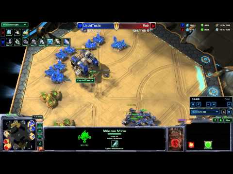 HD Starcraft 2 Taeja v Rain TvP g1