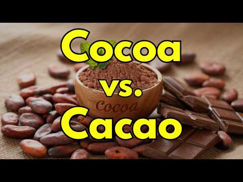 Do You Know the Difference Between Cocoa and Cacao?