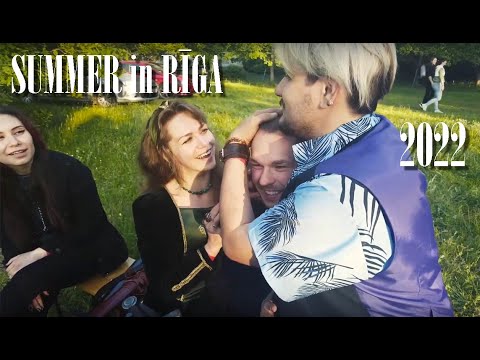 Summer in Rīga 2022 | Latvia Travel Vlog | Iron Maiden & Lord of the Lost concert
