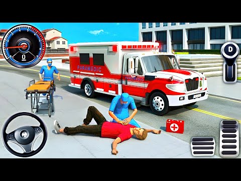 City Ambulance Rescue Driving - 911 Emergency Ambulance Simulation 3D - Android gameplay