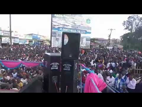 Bro Nesh - Nitakurukia Live Performance (Maua, Meru - Crusade)