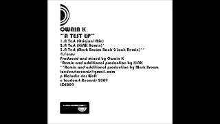 Owain K "A Test (Mark Broom Back 2 Jack Remix)" Loudeast Records 009
