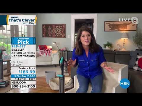 BISSELL AirRam Cordless Upright Vacuum