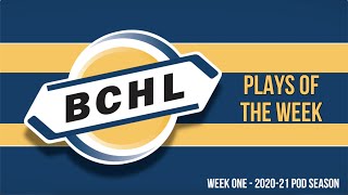 BCHL Plays of the Week: 2020-21 Week One