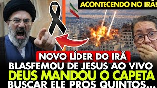 TRÁGICO! NOVO LÍDER IRÃ DESAFIOU E BRINCOU COM DEUS e o DIAB0 BUSCOU ELE! JÁ foi PRO COLO do CĄPETA!
