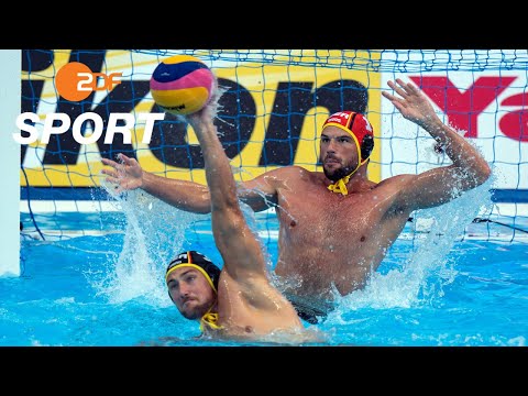 Deutsche Wasserballer im Viertelfinale - Wasserball, RSA - GER | Schwimm-WM 2019 - ZDF