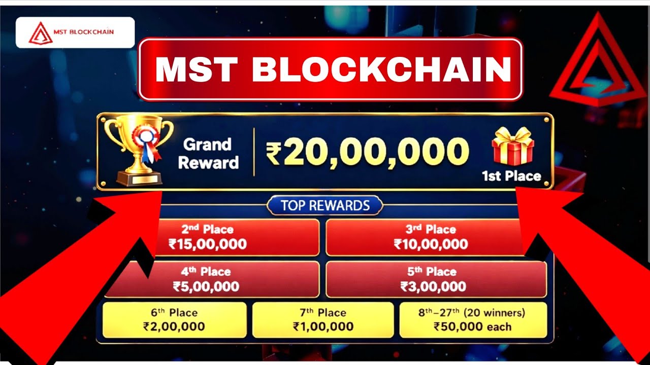 Mst Blockchain Mega Lacky Draw Details | mst Blockchain New offer fraction buy 