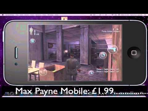 Max payne mobile gameplay for iPhone, iPod touch and iPad.