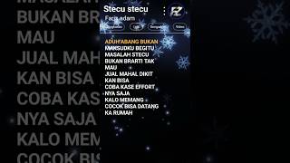 Download lagu lirik lagu stecu mp3