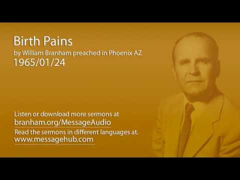 Birth Pains William Branham 65 01 24