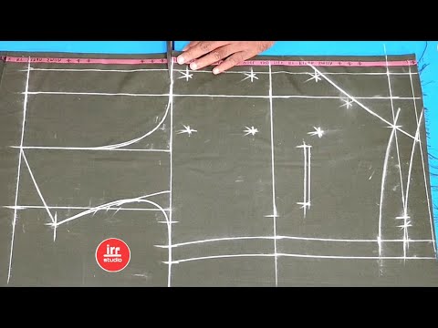 U Shape Double Breast Waistcoat Cutting Step By Step | How To Cut U Shape Double Breast Waistcoat