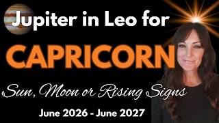 ❤️✨Unlocking Financial &amp; Emotional Freedom for Capricorn! Jupiter in Leo 8th House