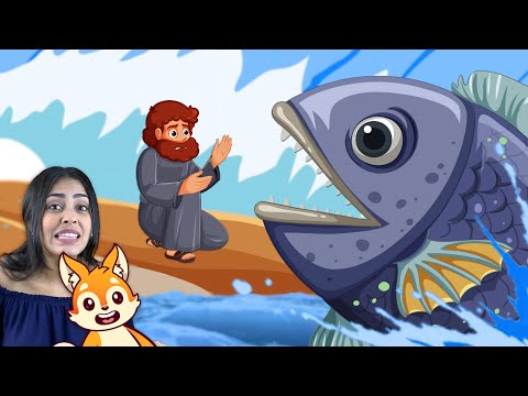 Jonas e o Grande Peixe - Historia Bíblica Infantil
