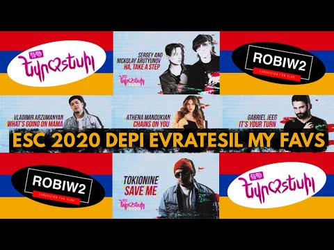 [REACTION] ESC 2020 ► Armenia ⁕ Depi Evratesil - My 5 Favs