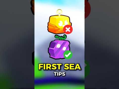 Best Leveling Tips for First Sea in Blox Fruits!