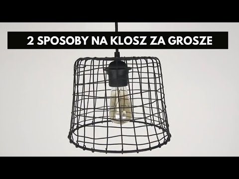 Jak tanio zrobić klosz do lampy? #diy #tutorial