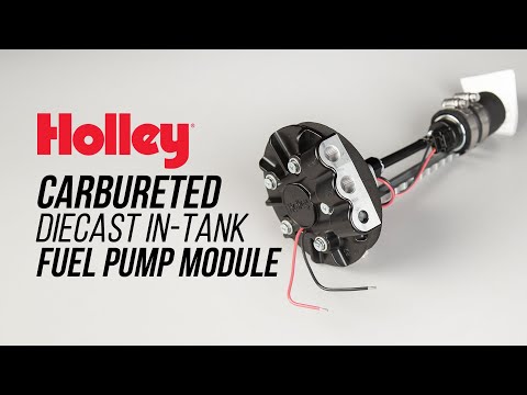 Holley Carbureted Diecast In-tank Fuel Pump Modules