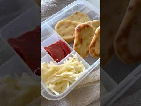 DIY Pizza Lunchables