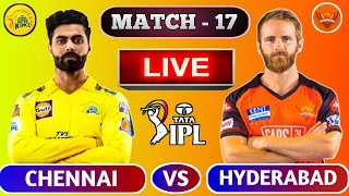 🔴Live: Chennai vs Hyderabad | CSK Vs SRH Live Scores & Commentary | Only in India | LIVE IPL 2022