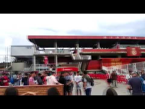 Girona-Valladolid: Aledaños de Montilivi antes del Inicio del Partido