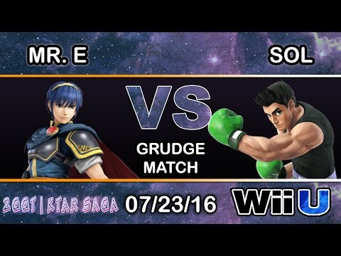 2GGT: KTAR Saga - SS | Mr. E (Marth) Vs. Noble | Sol (Little Mac) Exhibition Set