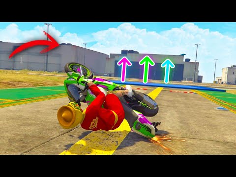 CARRERA INCREIBLE! VOLAR ES LA ÚNICA OPCIÓN!! - GTA V ONLINE