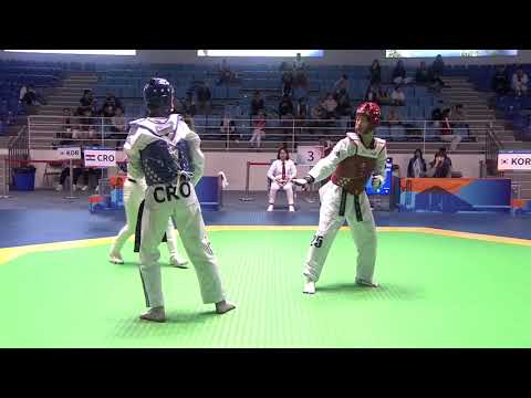 Men  58kg Round of 16|LEON GLASNOVIC （CRO） VS GANG HUI PARK （KOR）