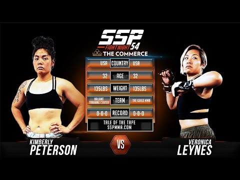 Kimberly Peterson vs Veronica Leynes - SSP 54