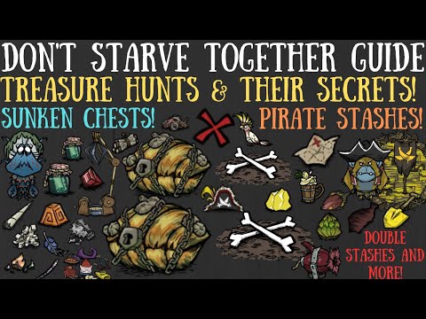 Treasure Hunts & Secret Mechanics! Sunken Chests & Pirate Stashes - Don't Starve Together Guide