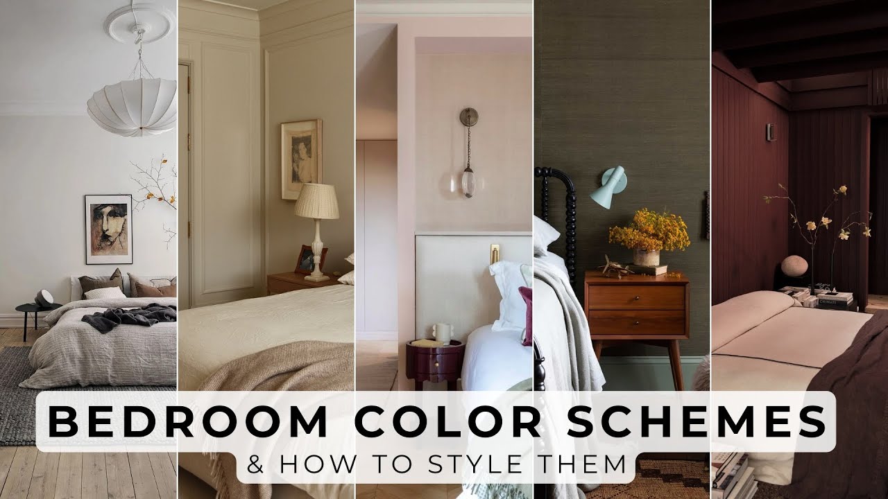 12 Bedroom Colour Schemes & How To Choose The Perfect Palette For Your Bedroom