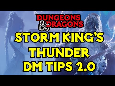 Storm King's Thunder DM Tips 2.0