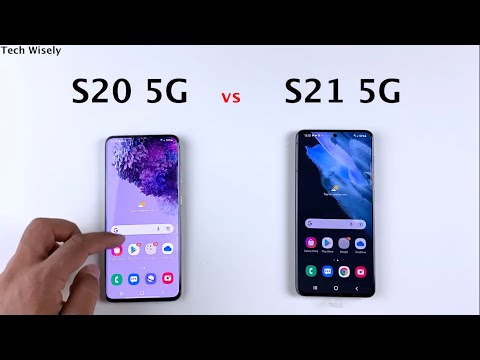 SAMSUNG S20 5G vs S21 5G Speed Test