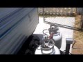 How to start up the propane refrigerator on a trailer ...
